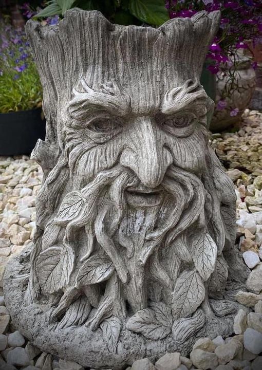 Wooden Beard Man-Stumbit Arts